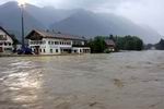 Hochwasser Eschenlohe
