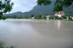 Hochwasser Eschenlohe
