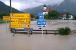 Hochwasser Eschenlohe