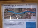 Informationstafeln an der Loisach