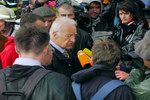 Politiker und Presse in Eschenlohe