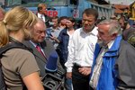Politiker und Presse in Eschenlohe