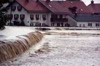 Hochwasserfotos Eschenlohe