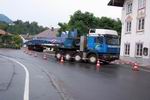 Bau der neuen Loisachbrcke