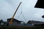 Bau der neuen Loisachbrcke