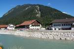 Bau der neuen Loisachbrcke