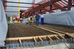 Bau der neuen Loisachbrcke